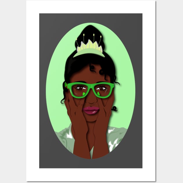 Black Girl Geeks:Tiana Wall Art by G9Design